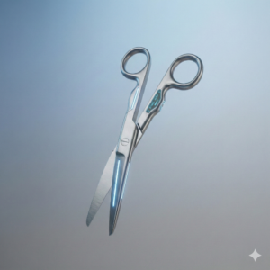 stainless steel mayo scissors – straight